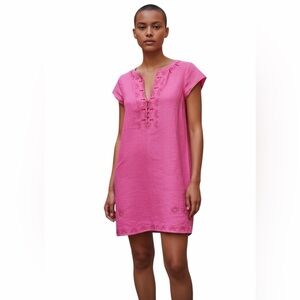 HIHO Designed By TORTOLA 100% Linen Dress.